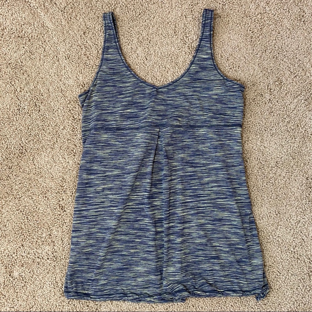 Lucy Gray Yellow Workout Athletic Tank Top Size M